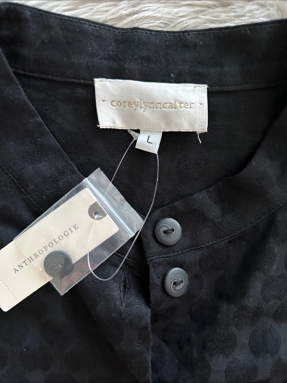 Anthropologie Corey Lynn Carter Aubrey Textured Crop Top - Picture 8 of 9